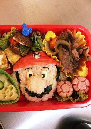 キャラ弁 マリオ-レシピのメイン写真