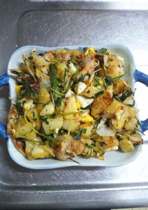 ２月８日晩飯【ジャーマンポテト風】-レシピのメイン写真