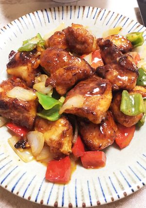 鶏の唐揚げ スイートチリソースvr.-レシピのメイン写真