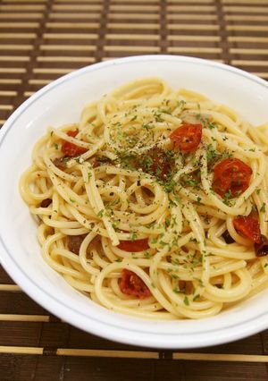 ドライトマト入り★ペペロンチーノ-レシピのメイン写真