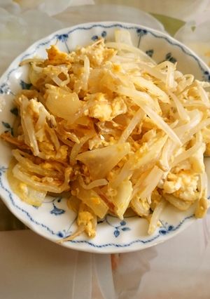 節約★材料これだけ♬マヨ玉もやし-レシピのメイン写真