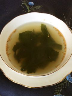 ⭐︎即席・わかめスープ-レシピのメイン写真