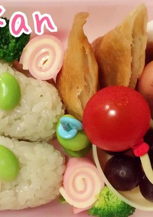 キャラ弁 豆しば 簡単-レシピのメイン写真