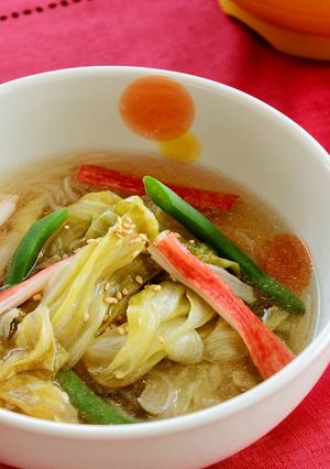 シャキシャキおいしい！レタスの中華スープ-レシピのメイン写真