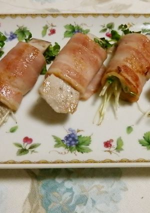 鰹のベーコン巻き焼-レシピのメイン写真