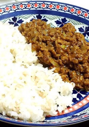 我が家のキーマカレー(ドライカレー)-レシピのメイン写真
