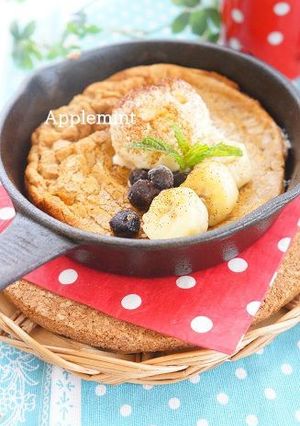 カフェオレ風味のダッチベイビー-レシピのメイン写真