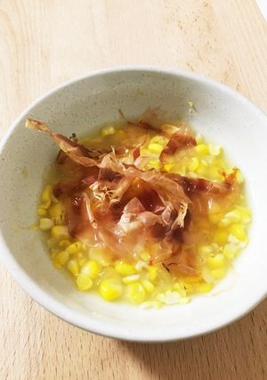 にゃんこと一緒に、コーンスープ-レシピのメイン写真