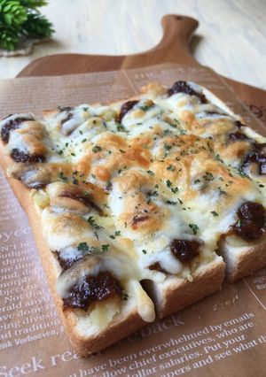 マッシュポテトとデミチーズトースト♪-レシピのメイン写真