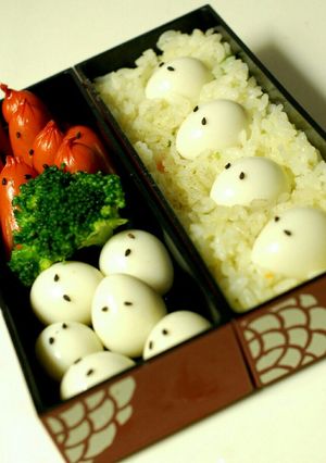 キャラ弁★キモカワ宇宙人弁当★-レシピのメイン写真