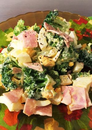 ブロッコリー卵サラダ♪洋食の付け合わせに-レシピのメイン写真