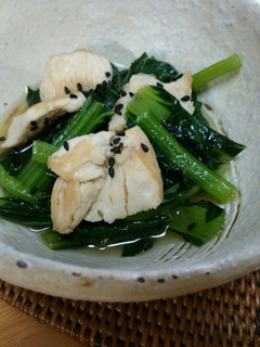 小松菜炒め煮-レシピのメイン写真