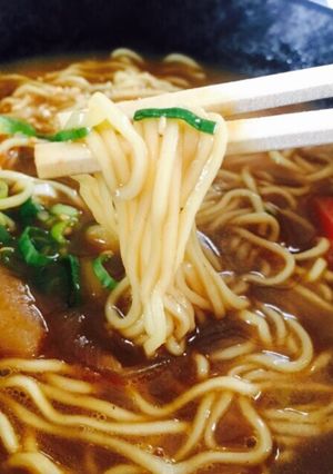 超簡単！☆余ったカレーでカレーラーメン☆-レシピのメイン写真