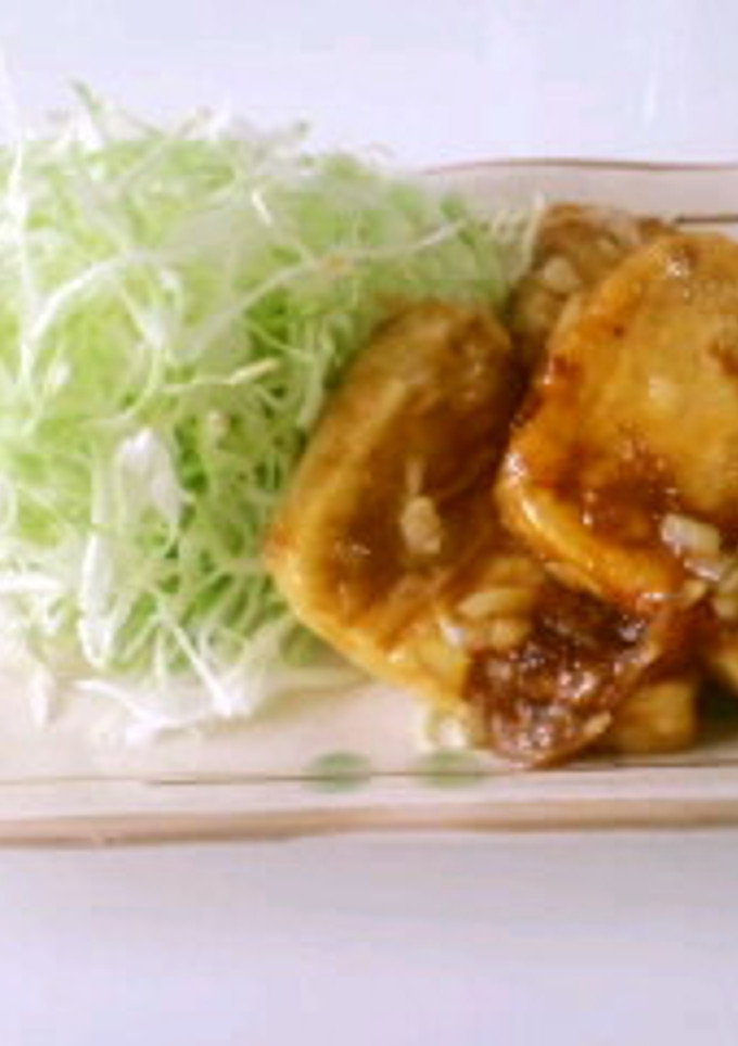 豆腐のネギたれ生姜焼き-レシピのメイン写真