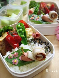 お弁当に!ちくわでカタツムリ-レシピのメイン写真