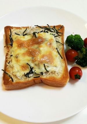 しらす、海苔、チーズパン-レシピのメイン写真