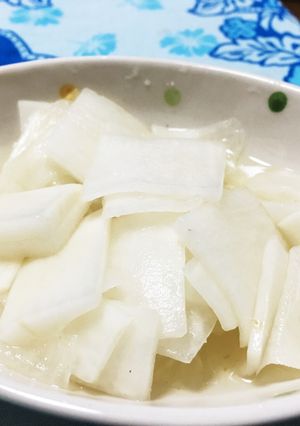 大根の浅漬け 柚子こしょう風味-レシピのメイン写真