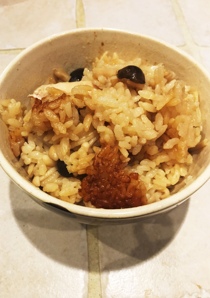 鶏肉ときのこの炊き込みご飯(和だし-レシピのメイン写真