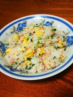 すぐできる!!簡単ハム炒飯-レシピのメイン写真
