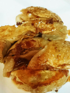 王将の餃子使って照り焼き餃子 ご飯進む-レシピのメイン写真
