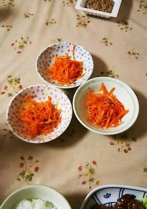 簡単☆シンプル♪にんじん炒め-レシピのメイン写真