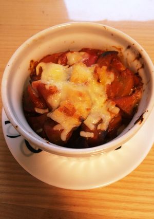 お腹にたまるナスマッシュポテグラタン-レシピのメイン写真