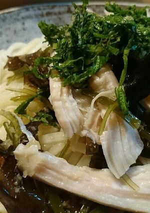 あっさり！冷製鳥うどん✨-レシピのメイン写真