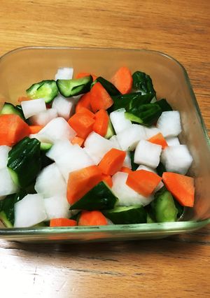 シンプルに作り置き 塩野菜-レシピのメイン写真