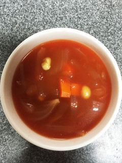ズボラさんの節約トマトスープ-レシピのメイン写真