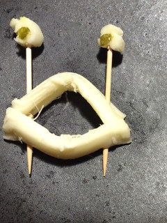 さけるチーズで宇宙人-レシピのメイン写真