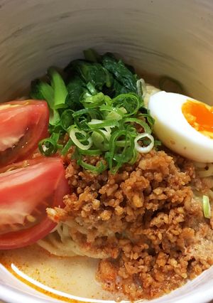 市販のざる麺を使って坦々麺-レシピのメイン写真