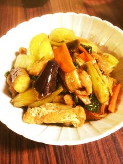 ナスと油揚げと野菜のさっぱり煮-レシピのメイン写真