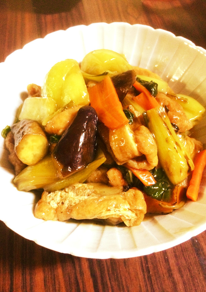 ナスと油揚げと野菜のさっぱり煮-レシピのメイン写真