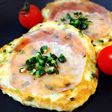 簡単♬小麦粉なしのふわふわ♡ねぎ焼き