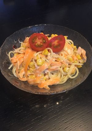 人参たっぷり簡単冷製パスタサラダ☆-レシピのメイン写真