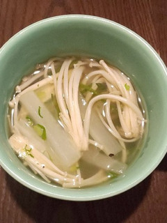 大根又は皮と大根の葉シンプル中華スープ-レシピのメイン写真