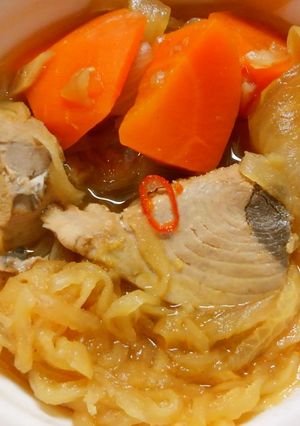 簡単*かつおと切り干し大根の梅ポン酢煮♪-レシピのメイン写真