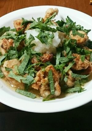 鶏肉の簡単みぞれ煮-レシピのメイン写真