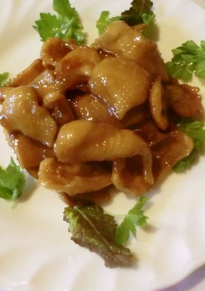 【おつまみ編】簡単節約！とり皮甘醤油炒め-レシピのメイン写真