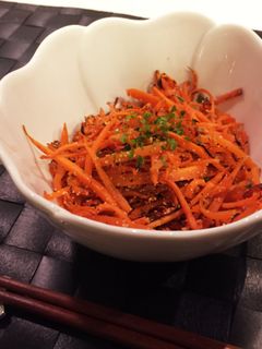 明太子で♪にんじん炒め-レシピのメイン写真