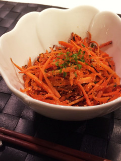 明太子で♪にんじん炒め-レシピのメイン写真