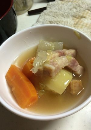 優しい味の簡単野菜スープ-レシピのメイン写真