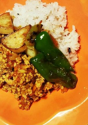 ヘルシーキーマカレー＊穀ゆたか-レシピのメイン写真