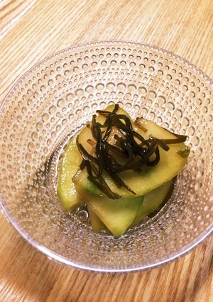 すぐりメロンの塩昆布漬け-レシピのメイン写真