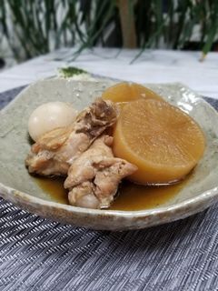 大根と手羽元の煮物-レシピのメイン写真
