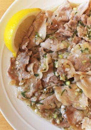 とろみが旨い至福の“ねぎ塩豚炒め(丼)”-レシピのメイン写真
