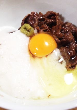 牛とろろうどん-レシピのメイン写真