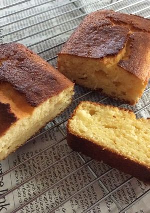 ホットケーキミックス ＊ レモンケーキ-レシピのメイン写真