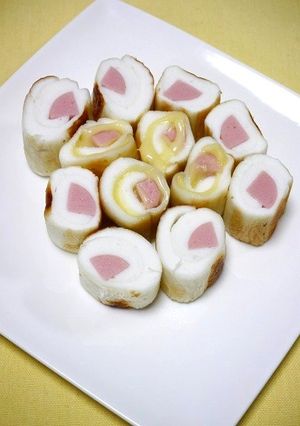 簡単！ウィンナーはんぺんチーズマキマキ-レシピのメイン写真
