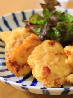 天ぷら粉使用で簡単☆揚げ焼き味付きとり天-レシピのメイン写真